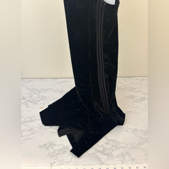 Splendid Dress Womens Black Sz M Spaghetti Strap Strappy Velour Velvet​ - Picture 5 of 9